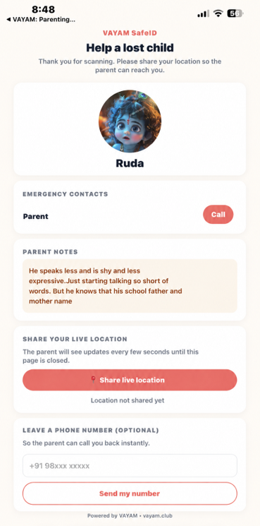 Finder Page